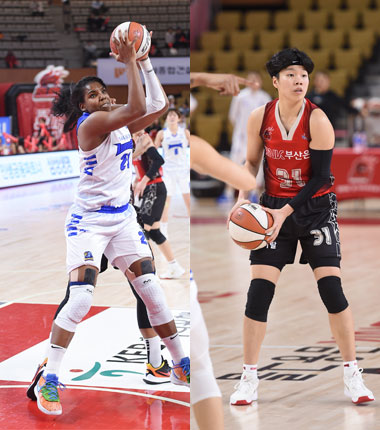 [대표 이미지] 하나원큐 2019-2020 여자프로농구 정규리그 2라운드 MVP, MIP 결과