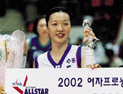 [대표 이미지] ‘왕눈이’정은순 WKBL 10주년 올스타 여왕별 등극