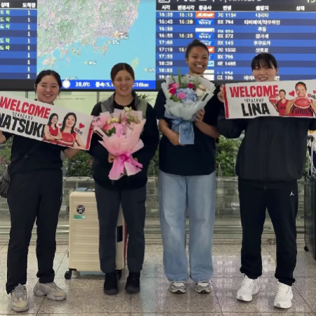 Welcome 나츠키! Welcome 리나!
