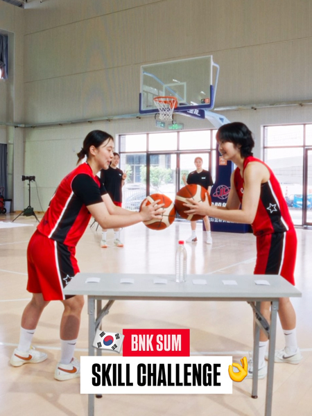 BNK Sum putting skills on display. Who wins it?
